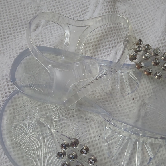 BCBG Crystal Jelly Sandals - Picture 4 of 4